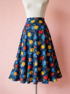 Women line midi skirt
